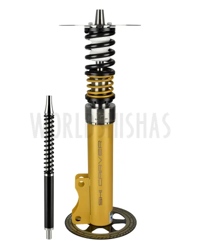 cachimba-shi-carver-static-final-metallic-base-gold-black-gold copia